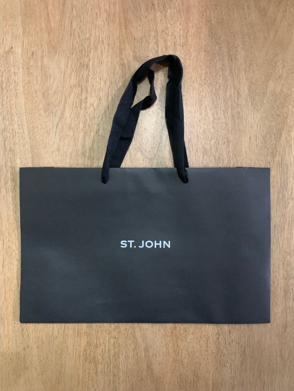 St.john Black Shopping Bag Gift bag